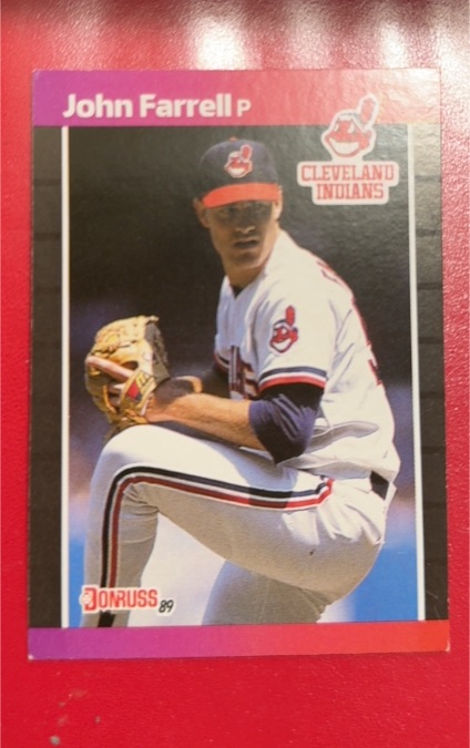 1989 Donruss #320 John Farrell — front