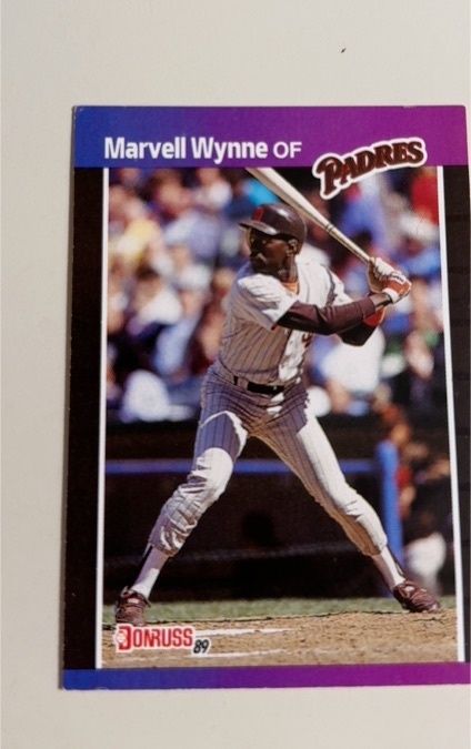 1989 Donruss #347 Marvell Wynne — front