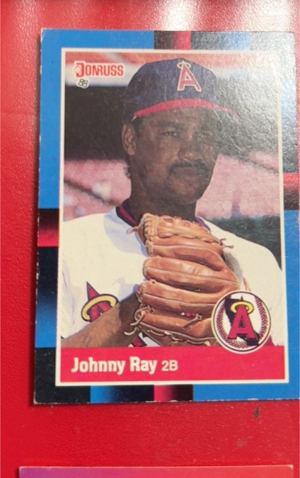 1988 Donruss #428 Johnny Ray — front
