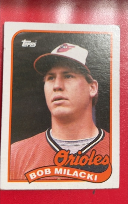 1989 Topps #324 Bob Milacki — front