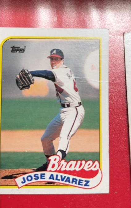 1989 Topps #253 Jose Alvarez — front