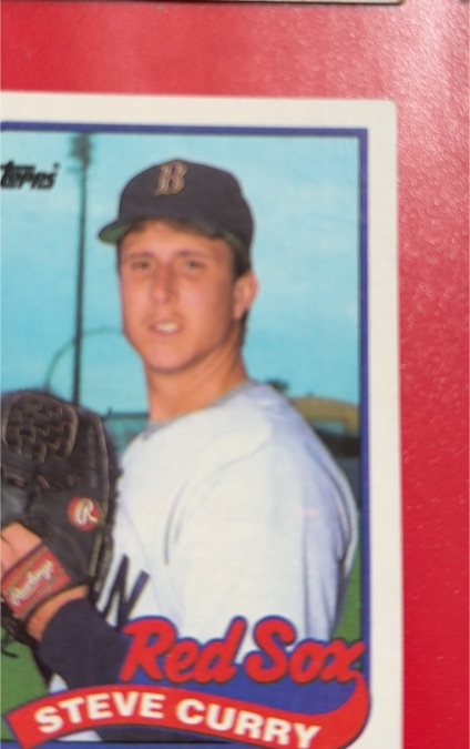 1989 Topps #471 Steve Curry — front