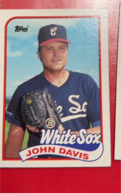 1989 Topps #162 John Davis — front