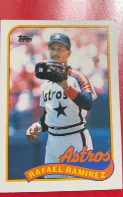 1989 Topps #749 Rafael Ramirez — front