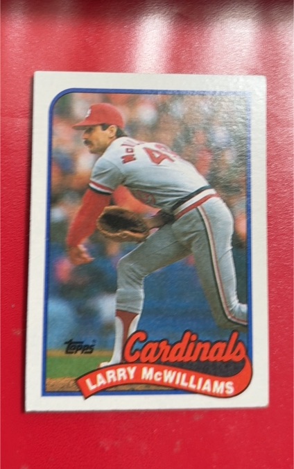 1989 Topps #259 Larry McWilliams — front