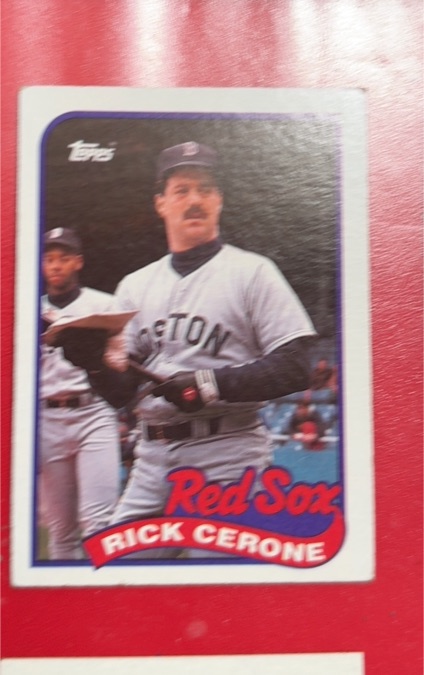 1989 Topps #96 Rick Cerone — front