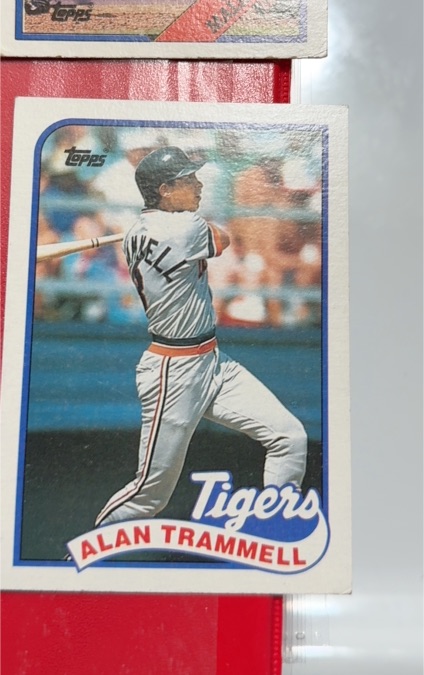 1989 Topps #770 Alan Trammell — front