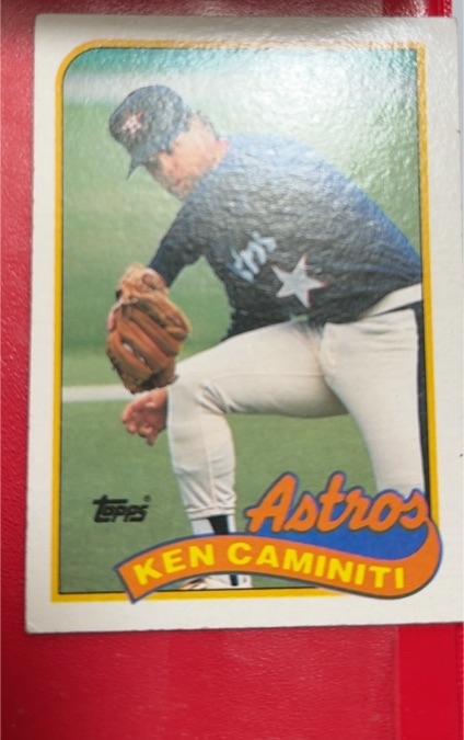 1989 Topps #369 Ken Caminiti — front