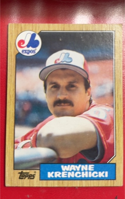 1987 Topps #774 Wayne Krenchicki — front