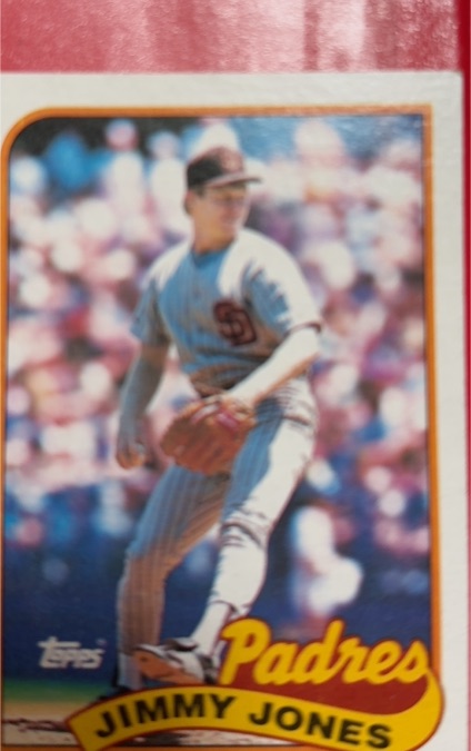 1990 Topps #531 Jimmy Jones — front
