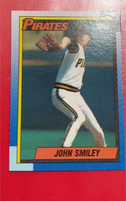 1990 Topps #568 John Smiley — front