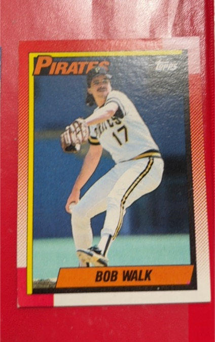 1990 Topps #754 Bob Walk — front