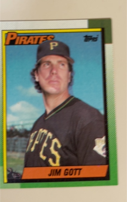 1990 Topps #292 Jim Gott — front