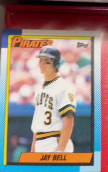 1990 Topps #523 Jay Bell — front