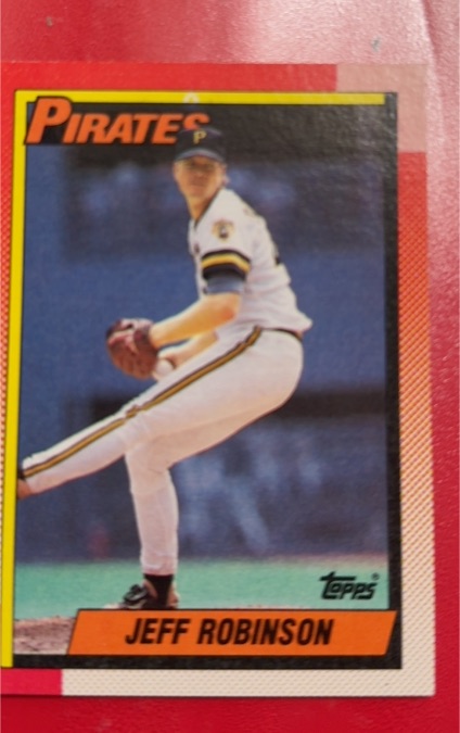 1990 Topps #723 Jeff Robinson — front