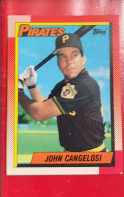 1990 Topps #29 John Cangelosi — front