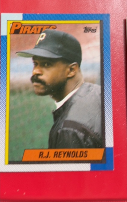 1990 Topps #592 R.J. Reynolds — front