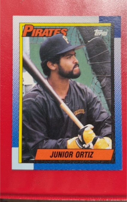 1990 Topps #322 Junior Ortiz — front