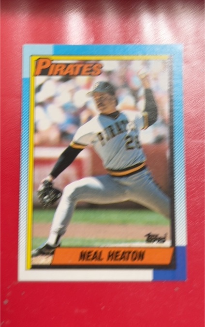 1990 Topps #67 Neal Heaton — front