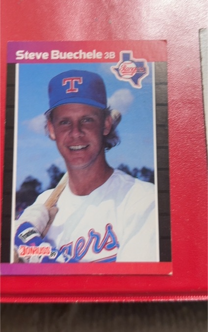 1989 Donruss #174 Steve Buechele — front