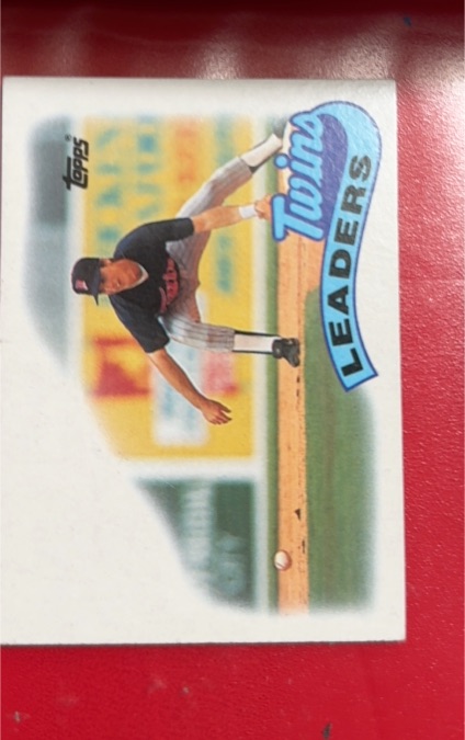 1989 Topps #429 Twins Leaders Greg Gagne — front