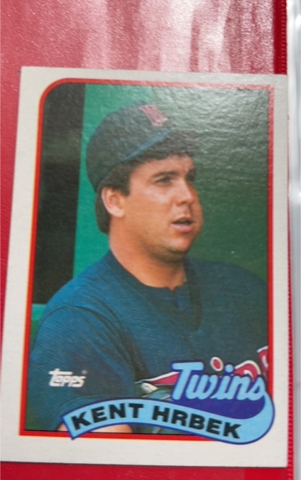 1989 Topps #265 Kent Hrbek — front