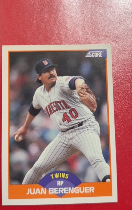 1989 Score #40 Juan Berenguer — front