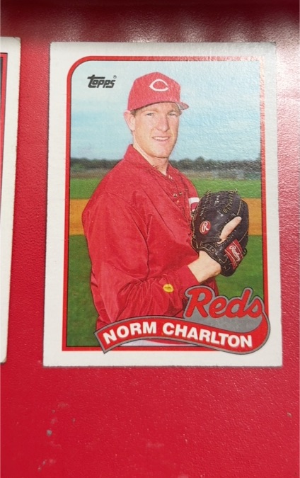 1989 Topps #737 Norm Charlton — front