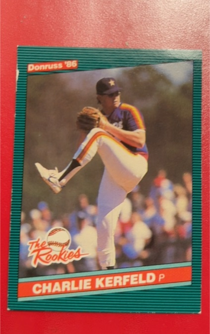 1986 Donruss The Rookies #6 Charlie Kerfeld — front