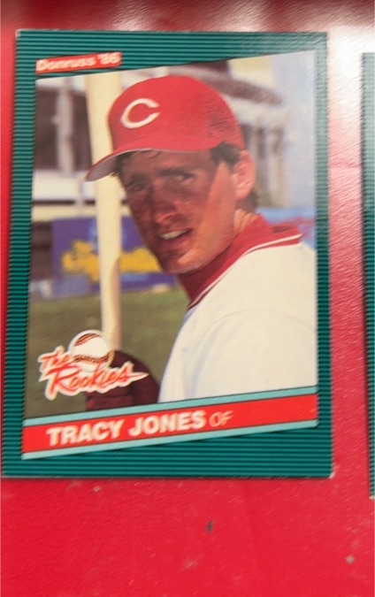 1986 Donruss The Rookies #2 Tracy Jones — front