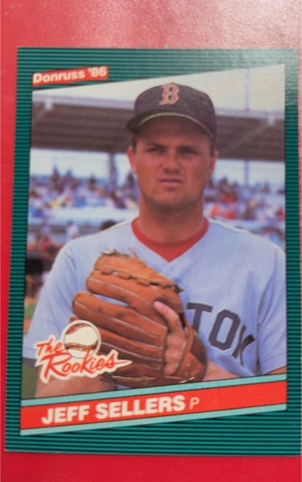 1986 Donruss The Rookies #29 Jeff Sellers — front