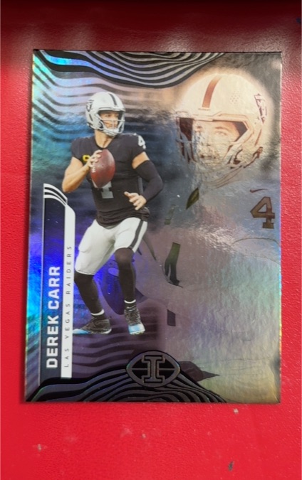 2022 Panini Illusions #56 Derek Carr — front