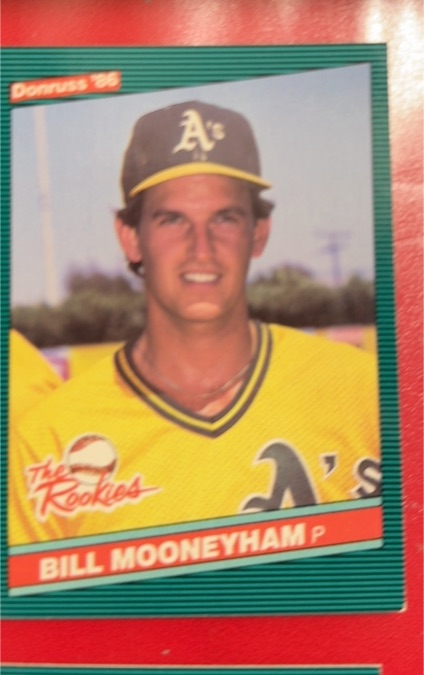 1986 Donruss The Rookies #50 Bill Mooneyham — front
