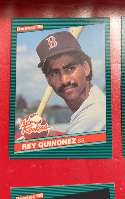1986 Donruss The Rookies #48 Rey Quinonez — front