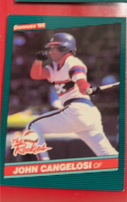 1986 Donruss The Rookies #51 John Cangelosi — front