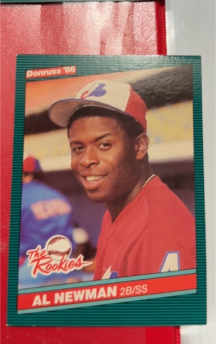 1986 Donruss The Rookies #9 Al Newman — front