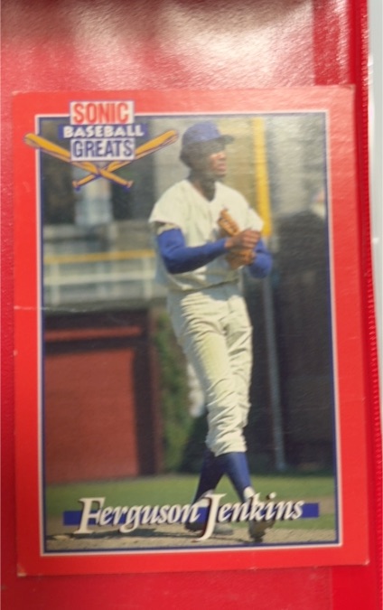 1995 Sonic Baseball Greats Ferguson Jenkins — front
