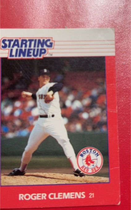 1988 Kenner Starting Lineup #21 Roger Clemens — front