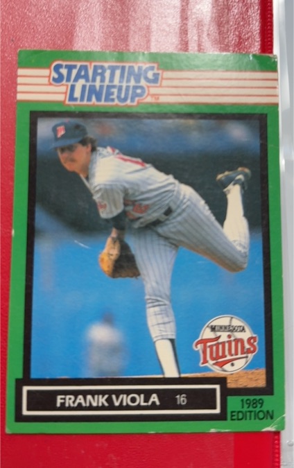 1989 Kenner Starting Lineup #16 Frank Viola — front