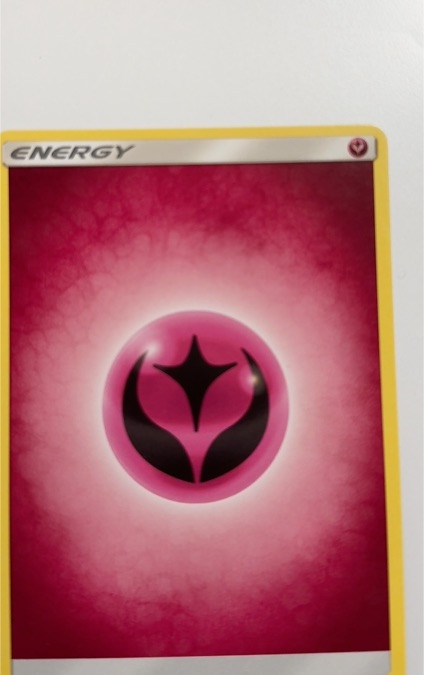 2017 Pokemon Sun & Moon Fairy Energy — front