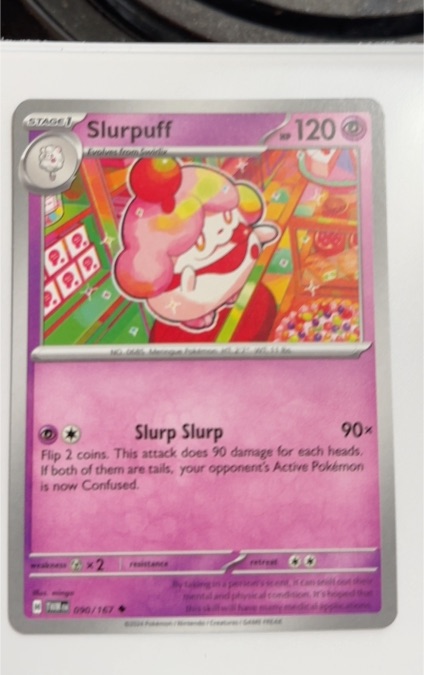 2023 Pokémon SV06: Twilight Masquerade #090 Slurpuff — front