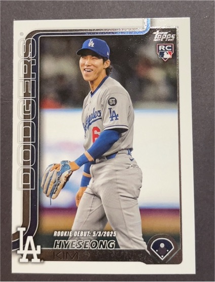 2025 Topps Update #US312 Hyeseong Kim — front
