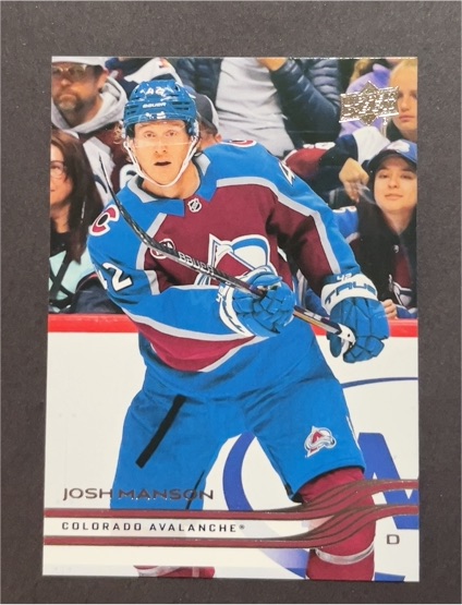 2025-26 Upper Deck #43 Josh Manson — front