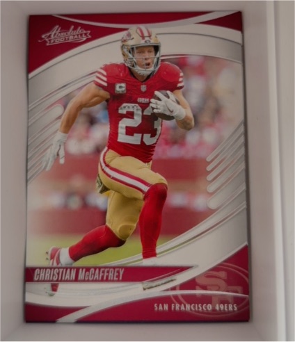 2025 Panini Absolute Football #49 Christian McCaffrey — front