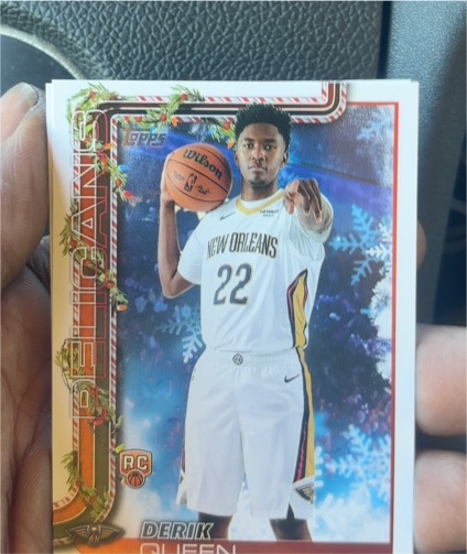 2025-26 Topps #213 Derik Queen — front