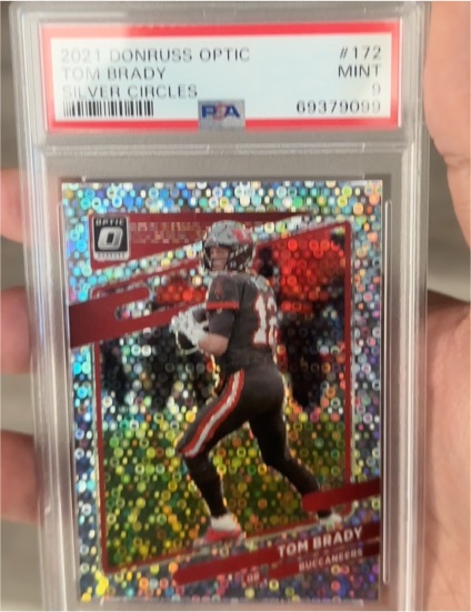 2021 Donruss Optic #172 Tom Brady — front