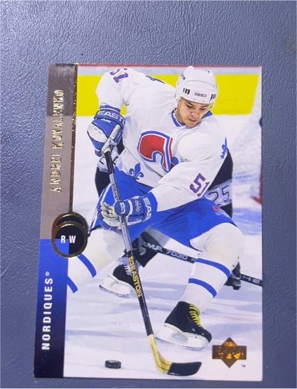 1994-95 Upper Deck #272 Andrei Kovalenko — front