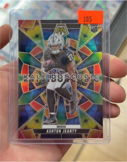 2025 Panini Mosaic #9 Ashton Jeanty — front