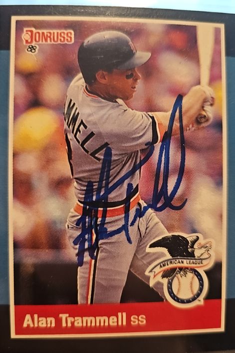 1988 Donruss #239 Alan Trammell — front