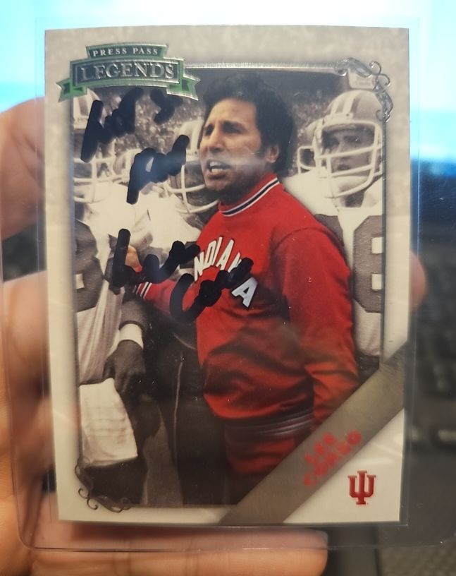 1997 Press Pass Legends #1 Bo McMillin — front